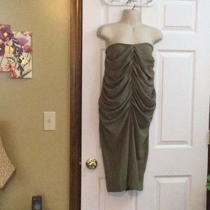 Zara Strapless Dress NWT